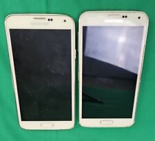 Samsung Galaxy S5 32GB 4G LTE White Lot Of 2 Untested for sale  Shipping to South Africa