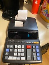 Calculadora de impresora a color Sharp EL-2196BL 12 dígitos 2  segunda mano  Embacar hacia Argentina