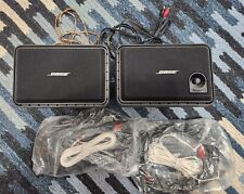 BOSE - Powered Stereo Lifestyle Speakers - Black In Box - Left & Right + Cables for sale  Shipping to South Africa