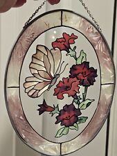 Butterfly flowers stained for sale  Leander