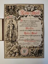 Lehrbrief gesellenbrief alt gebraucht kaufen  Dresden