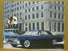 ELEGANCE, THE 1961 LINCOLN CONTINENTAL por Ken Eberts, impressão colorida 19" x 24" comprar usado  Enviando para Brazil