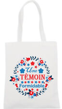 Tote bag blanc d'occasion  Coursan