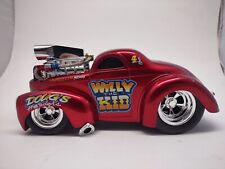 Muscle Machines 41 Willy's Willy the Kid  1:18 Slammed Streetrod Halibrand blown for sale  Shipping to South Africa