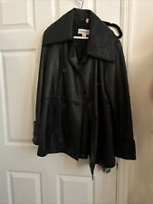 Leather woman jacket for sale  Cumming