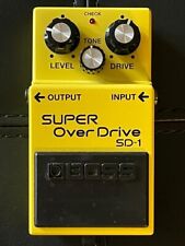 Boss Super Overdrive SD1 - Pedal de distorção de guitarra - Pedal de efeitos comprar usado  Enviando para Brazil