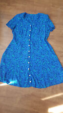 Kleid blau retro gebraucht kaufen  Wittenberg