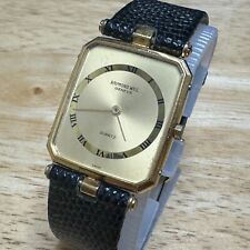 Relógio de quartzo suíço Raymond Weil 9104 masculino banhado a ouro 18k ultrafino nova bateria comprar usado  Enviando para Brazil
