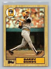 1987 Topps #320 Barry Bonds novato (RC) Pittsburgh Pirates San Francisco Giants segunda mano  Embacar hacia Argentina
