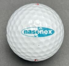 Pelota de golf Nasonex Cedax doble logotipo (1) Pinnacle 332 usada, usado segunda mano  Embacar hacia Argentina