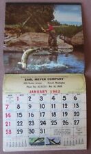 Calendar 1962 earl for sale  Clinton