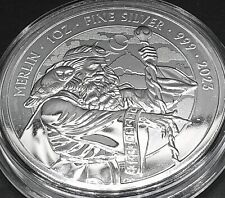 2023 Royal Mint Myths and Legends - MERLÍN - 1 oz moneda lingote de plata segunda mano  Embacar hacia Argentina