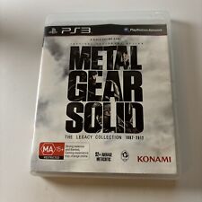 Metal Gear Solid The Legacy Collection 1987 - 2012 Sony PS3 (Sony PlayStation 3) comprar usado  Enviando para Brazil