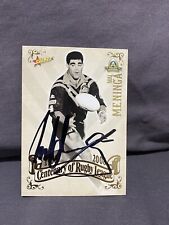 Used, Mal Meninga SIGNED Canberra Raiders 2008 Centenary 100 Years Rugby NRL Card for sale  Shipping to South Africa