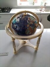 Lapis gems globe for sale  LIVERPOOL