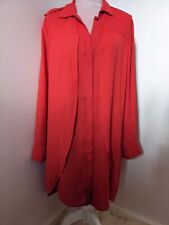 Halston red flowy for sale  LONDON
