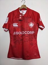 Signed Autographed Canada Rugby 7s Home Match Jersey Shirt Womens Small New Tags for sale  Shipping to South Africa