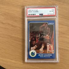 1983-84 Star #49 Mark Aguirre PSA 6 Rookie Dallas Mavs SP, usado comprar usado  Enviando para Brazil