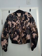 Camouflage bomber jacket for sale  LONDON