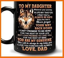 Wolf mugs daughter for sale  Burlington
