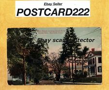 CT Norwalk 1912 cartão postal antigo CASASAS NA ST PRINCIPAL LK SOUTH FR UNION AVE CONN comprar usado  Enviando para Brazil