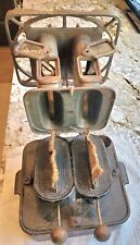 Antique Florence Sad Iron 2 Burner Camp Stove Cast 1880 Central Oil Gas Co Mass for sale  Shipping to South Africa