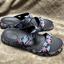 NOVA Sandália Spenco Ortopédica Flip Flop Azul Marinho Floral Feminina Tamanho 12 comprar usado  Enviando para Brazil