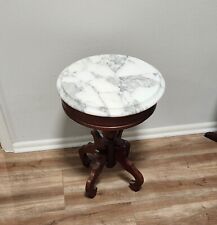 marble top table end for sale  San Antonio