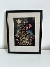 floral embroidery artwork for sale  LONDON