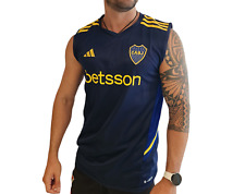 Camiseta deportiva de entrenamiento sin mangas Boca Juniors 2023/24 tallas disponibles de S a XXL segunda mano  Argentina 