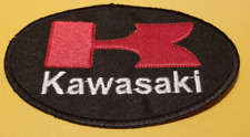 Kawasaki motorcycle embroidere d'occasion  Expédié en Belgium