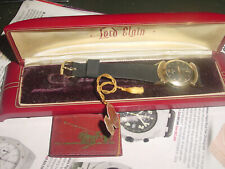 Vintage 1950s Lord Elgin "Black Knight" Relógio Masculino [na caixa original] Limpo!! comprar usado  Enviando para Brazil