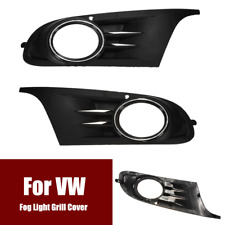 Par de tampa preta de grade de farol de neblina para carro para VW Golf 6 MK6 GTI 2008-14 comprar usado  Enviando para Brazil