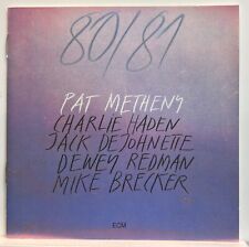 Pat Metheny, Charlie Haden : 80/81 (2 CD Set 2000 ECM) *Raro* *Muito bom* comprar usado  Enviando para Brazil