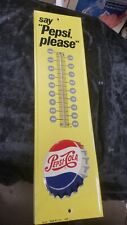 Vintage pepsi thermometer for sale  Canadensis