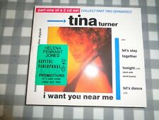 Tina Turner I want you near Me UK CD Single Pt.1,includes Bowie Duet Live, usado comprar usado  Enviando para Brazil