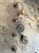 Ceiling lights chrome for sale  SHEFFIELD