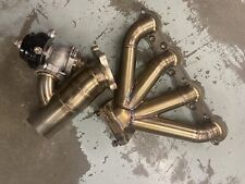 RCC Turbos ZZR1400 turbo exhaust  header, dump pipes, wastegate 38mm . ZX14, used for sale  WOKINGHAM
