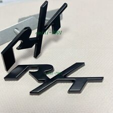 2X OEM para emblemas de grade frontal RT emblema traseiro de carro R/T adesivo preto completo comprar usado  Enviando para Brazil
