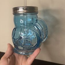 Aqua blue glass for sale  Shipping to Ireland