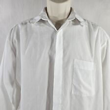 Camisa masculina Bica Uomo manga longa colarinho tamanho pequeno 14-14 1/2 branca RN61355 comprar usado  Enviando para Brazil