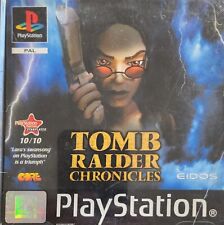 Tomb Raider Chronicles PS1 PAL PlayStation jogo completo com manual comprar usado  Enviando para Brazil