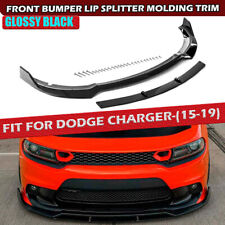 Usado, Kit spoiler divisor de lábios para Dodge Charger SXT preto brilhante para 15-22 comprar usado  Enviando para Brazil