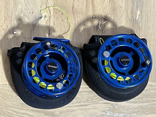 GALVAN RUSH LIGHT R-6 FLY REEL AND SPARE SPOOL BLUE Excellent condition for sale  Shipping to South Africa