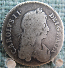 1668 silver shilling for sale  WARRINGTON