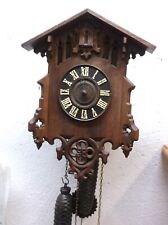 Used, CUCKOO CLOCK,ANTIQUE CUCKOO CLOCK,ANTIQUE BLACK FOREST CLOCK,WATCH VIDEO !!! for sale  Shipping to South Africa