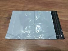 100 Grey Postage Mailing Bags, Plastic Poly Mailer, MEDIUM 230 x 310mm, 45mm Lip, used for sale  Shipping to South Africa