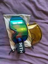 smith squad snowboard skiing goggles 2 different colour lens for sale  Shipping to South Africa