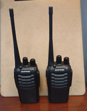 LOTE de 2 Walkie Talkie HT Rádio Portátil Bidirecional Baofeng BF-888S UHF CTCSS 5W comprar usado  Enviando para Brazil