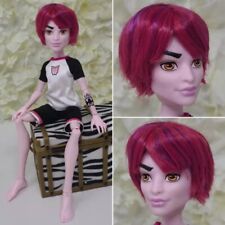 Mattel Monster High Dolls Create A Monster Pink Vampire Boy Doll W/ Wig Cute for sale  Canada